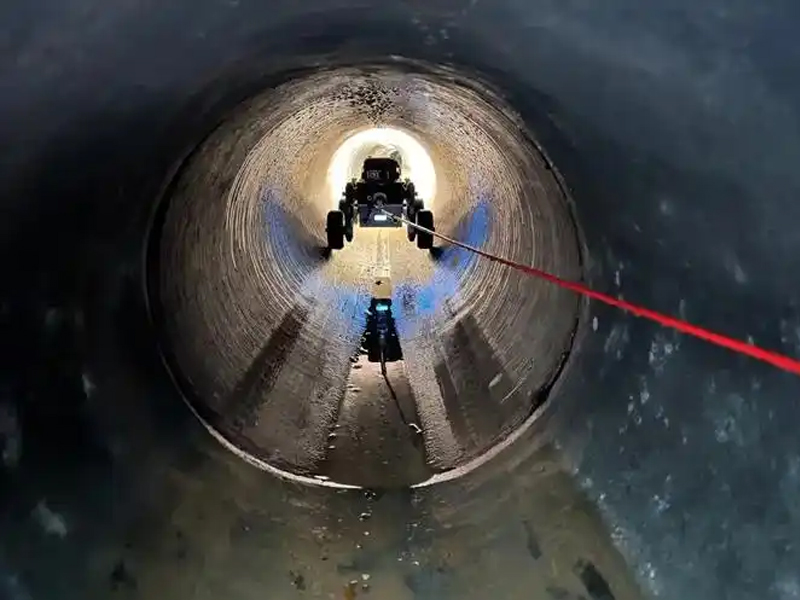 阳光嘉园管道检测